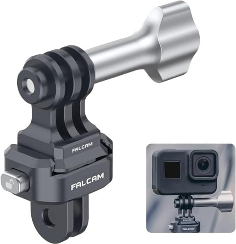 ULANZI Falcam F22 Quick Release Kit for Action Camera, Camera Mounting Adapter Convert Action Camera Interface to F22 QR System, 22mm Aluminum Camera Accessory Kit, Fits for Action Camera and DJI