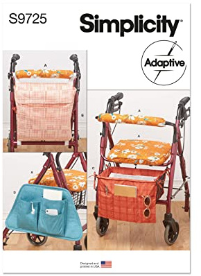 SIMPLICITY SS9725OS Wheeled Walker Accessories OS (ONE Size)