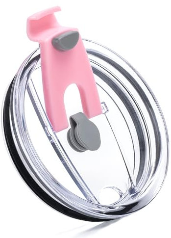 Prurex Tapas de repuesto para vasos de 30 onzas, tapa a prueba de salpicaduras para Yeti Rambler, Bestia y más, aptas para pajitas, sin BPA