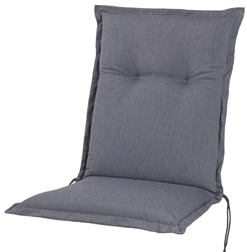 KETTtex 50089-51 Auflage Mittellehner Florence grau meliert 108x49x8 cm