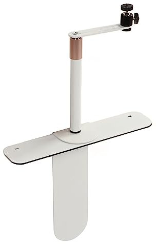 Fockety Support pour projecteur, Support pour canapé de Chevet, Support pour projecteur de tête de lit à Rotation 360 degrés, économise de l'espace Support Mural pour Ordinateur de