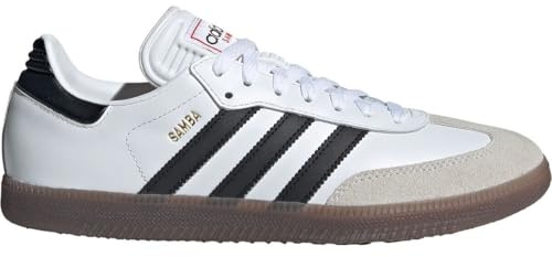 Adidas Unisex-Adult Samba Indoor, White/Black/Vivid Red, 8.5