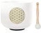 PAMENET 528HZ 8 Pouces Fleur de Vie Cristal Bol Chantant MéDitation Son Bain Son GuéRison Chakra Bol Chantant