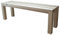 TOTAL WOOD 2012 Gartenbank Sitzbank Holzbank parkbank terrassenmobel für Innen und Außen geeignet. Nach Maß verfügbar (Classic) (120x38.5x50)