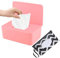 SEPSCO Large Wipes Dispenser Box, Toilet Dry Wet Tissue Dispenser Case And Portable Baby Wet Wipes Pouches Tissue Holder Refillable Tissue Storage Container Keep Wipes Fresh for Travel Home Office Car
