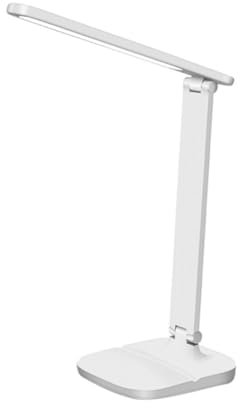UPKOCH 1pc Eye-Protection Lamp Led Desk Light Reading Lamp Foldable Studying Light Led Book Light Led Desk Lamp Foldable Book Light Table Light Reading Light Student Gooseneck White