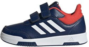 adidas Unisex Kinder Tensaur Hook and Loop Shoes, Dark Blue/FTWR White/Bright red, 40 EU