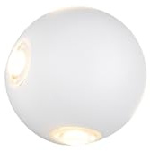 Trio Leuchten LED Außen Wandleuchte Avisio 246760431, Aluminium Druckguss Weiß matt, inkl. 4x 2 Watt LED |
