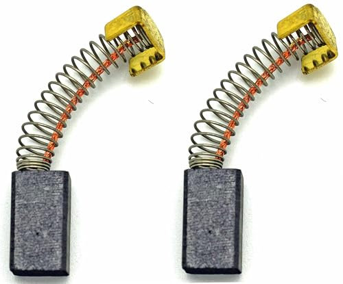 RC-149 Paire de balais de charbon 6 x 8 x 14 mm pour marteau perforateur Kress HM10-2, meuleuse d'angle WS6701, foret 800SM, HM24-2EM