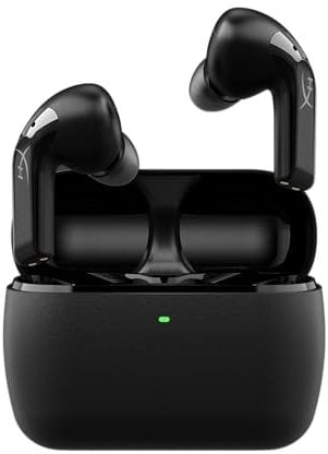HyperX Cloud MIX Buds 2 Auricolari, Connessione Senza Filo 2,4 GHz o Bluetooth, 3 Misure di Copri auricolari in Silicone, Microfono Integrato, Custodia di Ricarica, Fino a 33 Ore di Autonomia, Nero