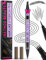 iMethod Microblading Augenbrauenstift - Eyebrow Pencil Dual-Ended 2-in-1 Augenbrauenstift mit 4-Micro-Gabelspitzen & Präziser Pinselspitze erzeugt Natürliche Augenbrauen, Schwarz