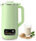 Nut Milk Maker, 600 ml Automatic Soy Milk Machine, Multi-Functional Plant-Based Milk Maker with Delay Start/Self Clean/Keep Warm for Homemade Almond Milk, Oat Milk, Yogurt and Smoothies (Green)