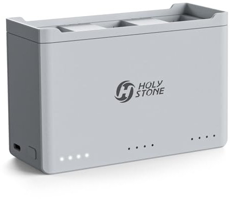 Holy Stone 3 Batteries Fast Charging Hub for Holy Stone HS360E Drone, Supporting QC3.0 Fast Charging, Holy Stone HS360E Charging Hub Accessory for HS360E GPS Drone