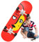 Finger-Skateboard-Spielzeug für Skateboard-Finger – Lerntafel mit Fingerspitzen | Taschen-Fingerbretter, kreatives Spielzeug für Jugendliche und Fingerroller AMU