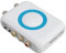 Goshyda Modulatore RF, Convertitore HDMI a Coassiale RF/R CA Adattatore Modulatore VHF con Tipo F Femmina/Antenna Ingresso/Uscita per DVR Laptop Cable Box Video Digitale HD a TV