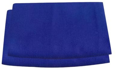 Treer Yogamatte Faltbar, Einfarbig Yogadecke Fleecedecke Multifunktionale Yoga Decke Meditationsdecke Sportmatte Fitness Pilates Reise Yogamatte, 200x150cm (Royal Blue,200x150cm)
