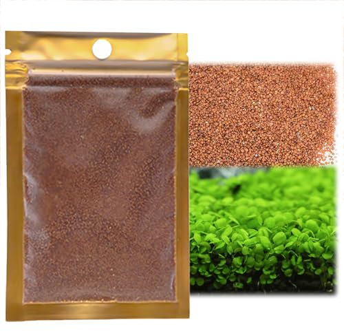 Aquatic Grass Seeds - Fast Growing, 10g, for Fish Tanks/Aquariums (Small Double Leaves), Mini Leaves for Aquarium Landscaping