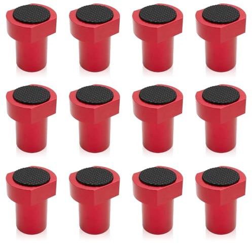 Infreecs 12 ganchos de banco de aleación de aluminio, abrazadera para banco, abrazadera para perros, mesa de trabajo de carpintería, mandíbulas de trabajo, posicionamiento, tapones de cepillado