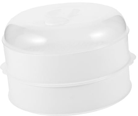 KICHOUSE Mikrowellen-dampfgarer Mit Deckel Zum Garen Von Gedämpftem Fischgericht Und Knödeln Hochtemperatur-dampfgarer Für Lebensmittel Mikrowelle