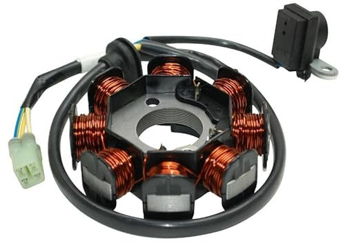 cyclingcolors lichtmaschine Stator Zündung Motor Motorrad Roller Moped kompatibel mit kymco 50 bet win super 9 top boy vitality dink 8 pol