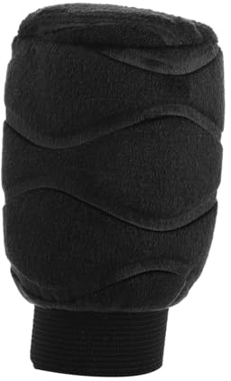 MOTHNUR Winterliche Plüsch Auto Schalthebel Abdeckung für Schaltknauf und Handbremse rutschfeste Fleckenresistente Innenraum Accessoires Weiche Warme Hülle Kompatibel mit Automatik und