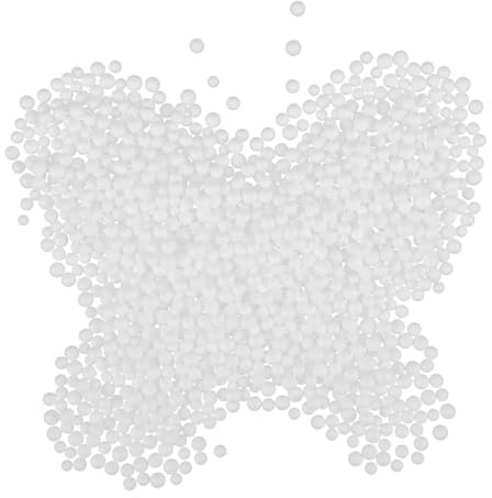 Healeved Weiche Schaumstoffpartikel Füllung für Sitzsäcke 10-12mm 250g Leichtes Epp Material Nachfüllpack für Sofa Kissen Puppenfüllstoff Vielseitig Einsetzbar
