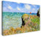 Printed Paintings Leinwand (80x60cm): Claude Monet - Spaziergang auf Klippen-Ebene bei Pourville