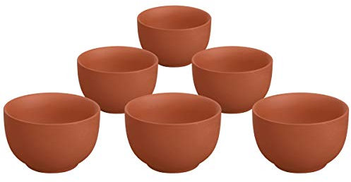 Ton Teecups Tenno, handgefertigt. Set mit 6 Cups, Original Aricola®
