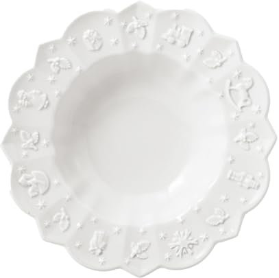 Villeroy & Boch Toys Delight Royal Classic Teller Tief, Weiß, 23,5 cm / 0,33 l