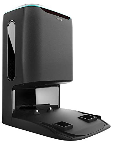 Cecotec Base de Autovaciado Conga Home 10000. Vaciado Automático del Robot, Compatible con Las Series 8000 y 9000, Limpieza Higiénica, Limpieza de Filtro, Capacidad 2,5 L