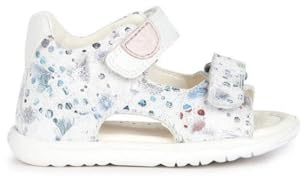 Geox B MACCHIA Gir Sandal, Off White, 25 EU