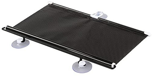 Sonakia Verdunkelungsrollos Mit Saugnäpfen, Fensterrollo Rollo Dachfenster, Sonnenschutzrollos Ohne Bohren, Schwarze Fenster Jalousien in Breite 40/45/50/58/68cm,45x125cm/18 * 49in