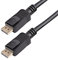 KONELCO S.p.A. GBC Cavo display port 1.2 da 1.5 metri, supporta 4K a 60Hz, velocità elevata 21.6 Gbps, connettori placcati in oro