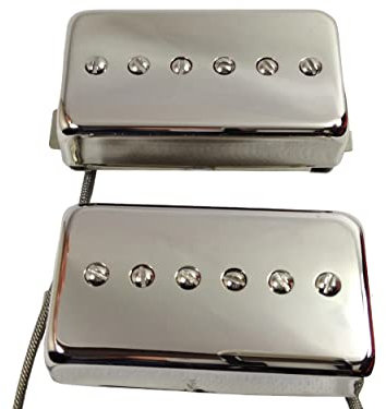 Alegree Handgewickelt in Großbritannien Dust Storm Humbucker Größe P90 Gold 6 Mittellöcher Hals
