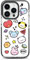 BT21 Merchandise für iPhone 14 Pro Max Hülle Minini Clear Line TPU Jelly Cover Transparent Slim Bumper Handyhülle 6,7 Zoll