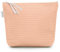 MIMUSELINA Trousse de Toilette pour bébé Nouveau né - Sac de Toilette pour bébé Fait Main - Sac de Toilette pour bébé Nouveau né Plastifié Anti ajouré et imperméable - Gaufrage Rose