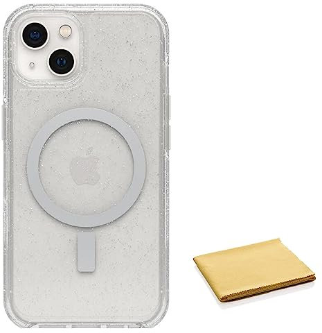 OtterBox Symmetry Schutzhülle mit MagSafe für iPhone 13 (nicht Mini/Pro/Pro Max), mit Reinigungstuch, keine Einzelhandelsverpackung, Stardust