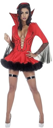 Yunyahe Halloween-Kostüm für Damen, Spiel, Cosplay-Anzug Mittelalterlicher Brustpanzer Gothic Kleidung Frauen plus Größe Sexy (Red, XL)
