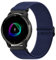 Oumida Armband für Garmin Venu 2 Plus/Sq/Sq 2 Music, 20mm Nylon Uhrenarmband Elastisch Verstellbar für Damen Herren, Sport Ersatzband für Venu Armbänder, Tiefes Blau