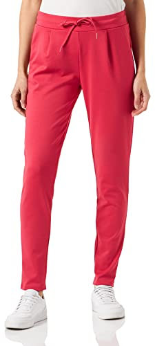 ICHI IHKATE PA2 Damen Sweathose Sweatpants Relaxhose mit Stretch Schmaler Schnitt mit Elastikbund, Größe:3XL, Farbe:Raspberry Wine (181741)