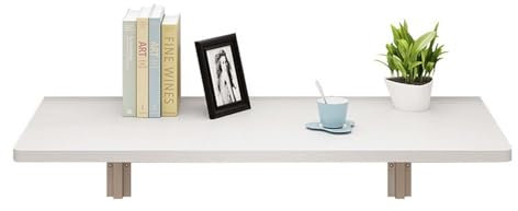 YSUEFIJO Klapptisch Wand, Wandklapptisch Küche, Wandtisch Ausklappbar, Küchentisch Kindertisch, Schreibtisch Klappbar, Kinderschreibtisch Bartisch Computertisch, für Küche, Balkon Outdoor