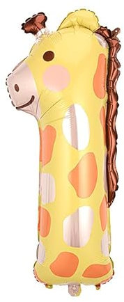 Luftballon Folienballon 40inch Geburtstagsdeko Ballon Zahl Deko zum Geburtstag (40inch Tiere 1)