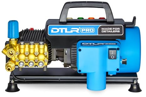 Equip2clean DTLR 2 PRO Electric Pressure Washer, 160 Bar, 10 LPM|High-Pressure Jet Wash for Car, Patio, Driveway, and Outdoor Use|Compact Design with Adjustable Control for Efficient Cleaning