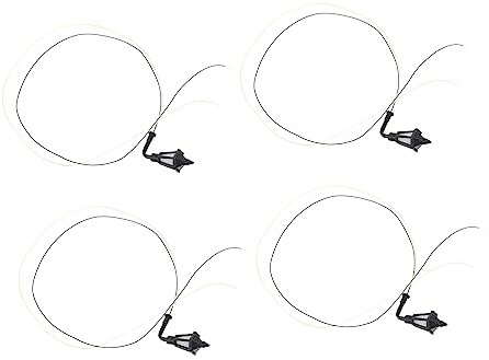 Hohopeti 4pcs Miniature Led Wall Lamp Model Simulated Plastic Miniature Lights for Decoration