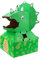 ibasenice 2 STK Dinosaurier-Modell Dino Kleidung selber Machen Dinosaurier-Kostüm verkleiden dinosaurierkostüme für Kinder kinderkostüme Dinosaurier Spielzeug DIY Dinosaurier karton Papier