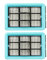 HMHAMA Cepillo de rodillo de repuesto para aspiradora Bissell Crosswave HF2/3845N/3831, 2 filtros HEPA