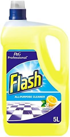 Flash Professional All Purpose Liquid Cleaner Lemon 5L (2 Pack)
