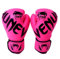 RYNDEX Boxhandschuhe Damen und Herren, Kickbox Handschuhe, Geeignet für Boxen Kickboxen Gemischte Kampfsportarten, Stabilität(Pink,Adult)
