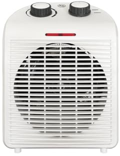 Acomoda Textil – Calefactor Portátil 2000W Regulable de Bajo Consumo para Habitación, Oficina y Baño. Termo Ventilador Aire Caliente Eficiente con Termostato de Seguridad. (Calefactor, C)