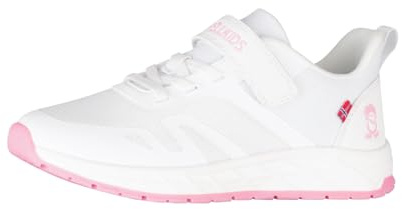 Trollkids Kids Alesund Sneaker 29, White/Peony Rose